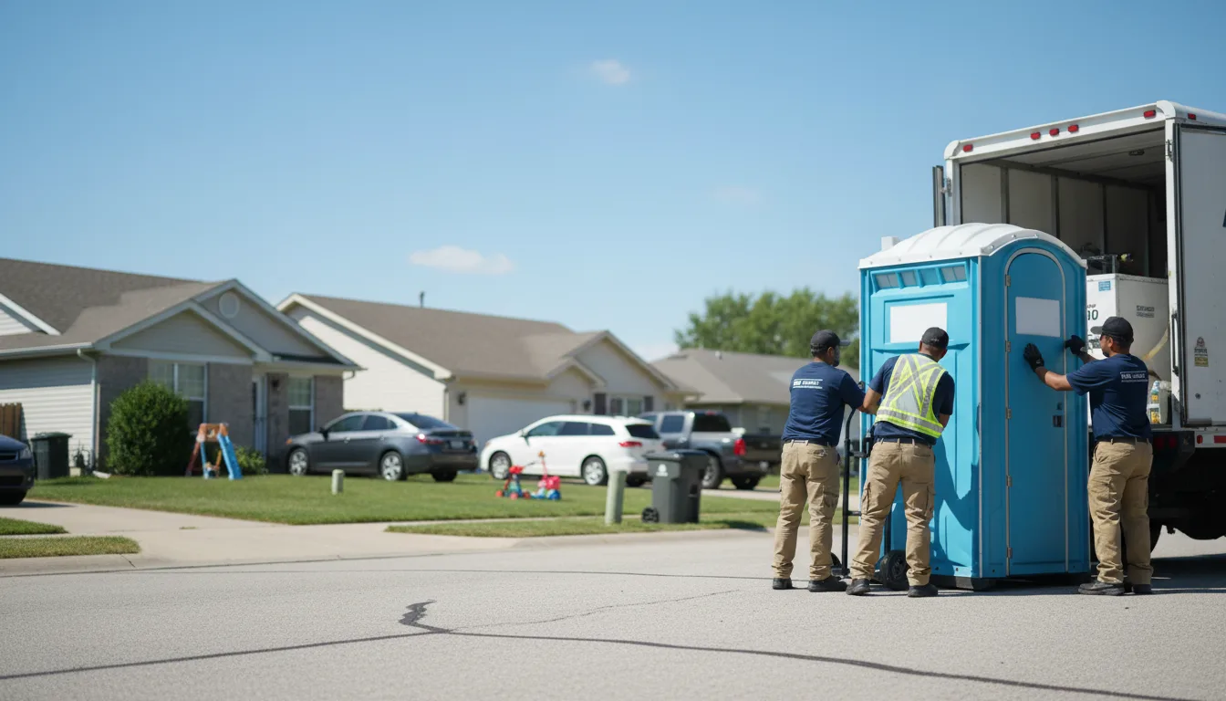 Standard Porta Potty Rentals in Brookfield, MO near me